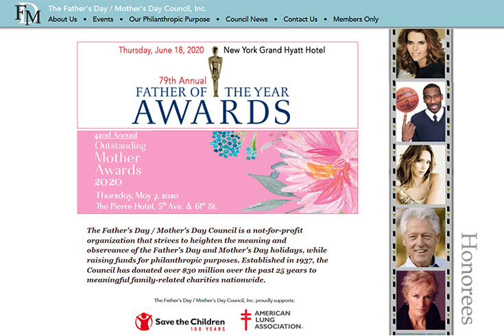 Father's Day/Mother's Day Council, Inc. JonasWeb Case Study